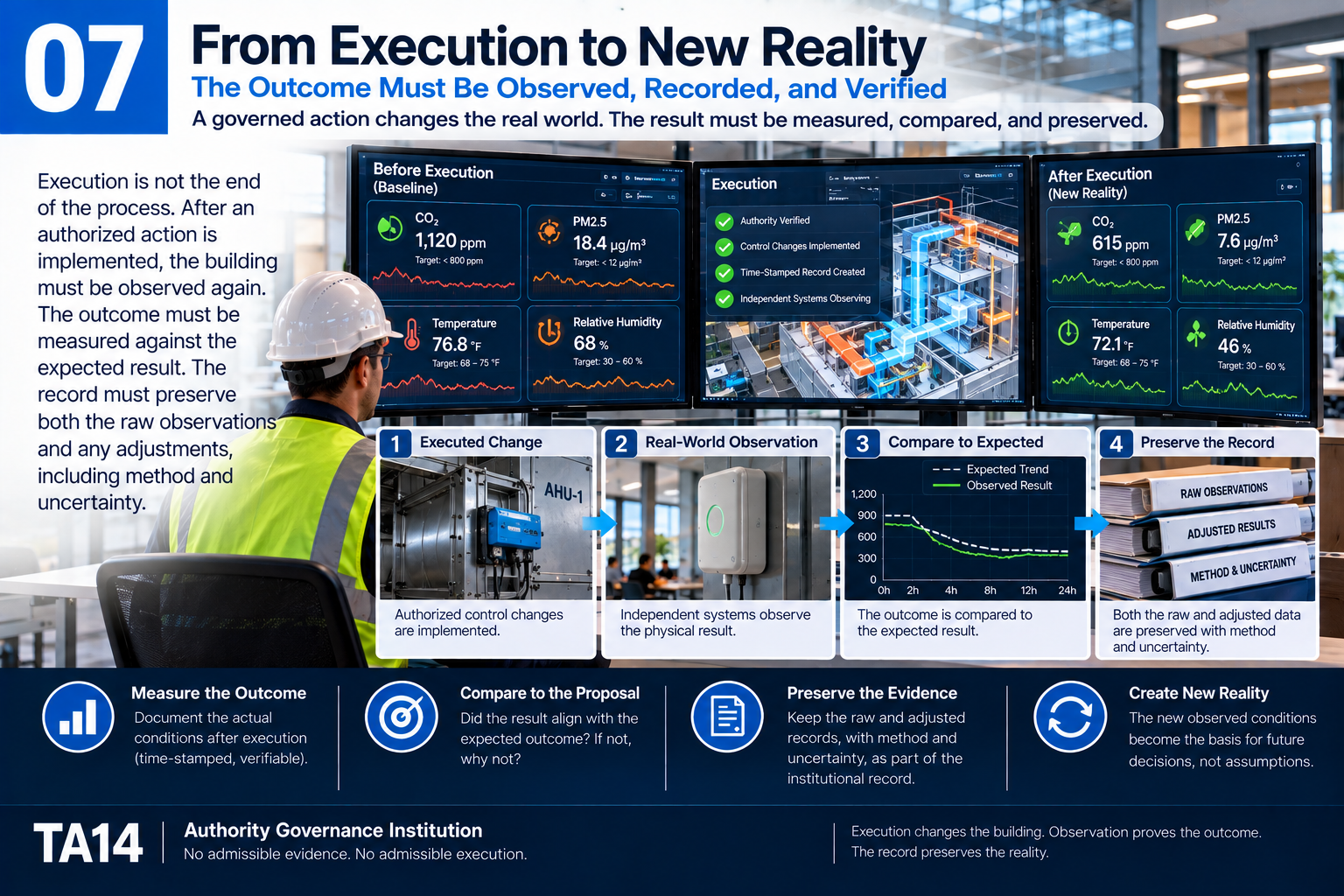 Teaching image 7: From Execution to New Reality
