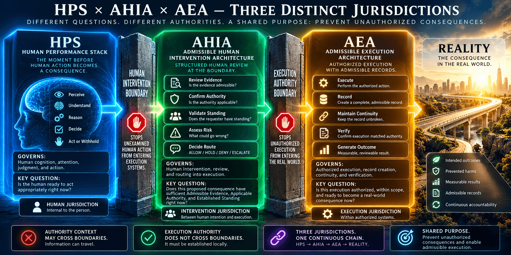 HPS AHIA and AEA three jurisdictions teaching visual