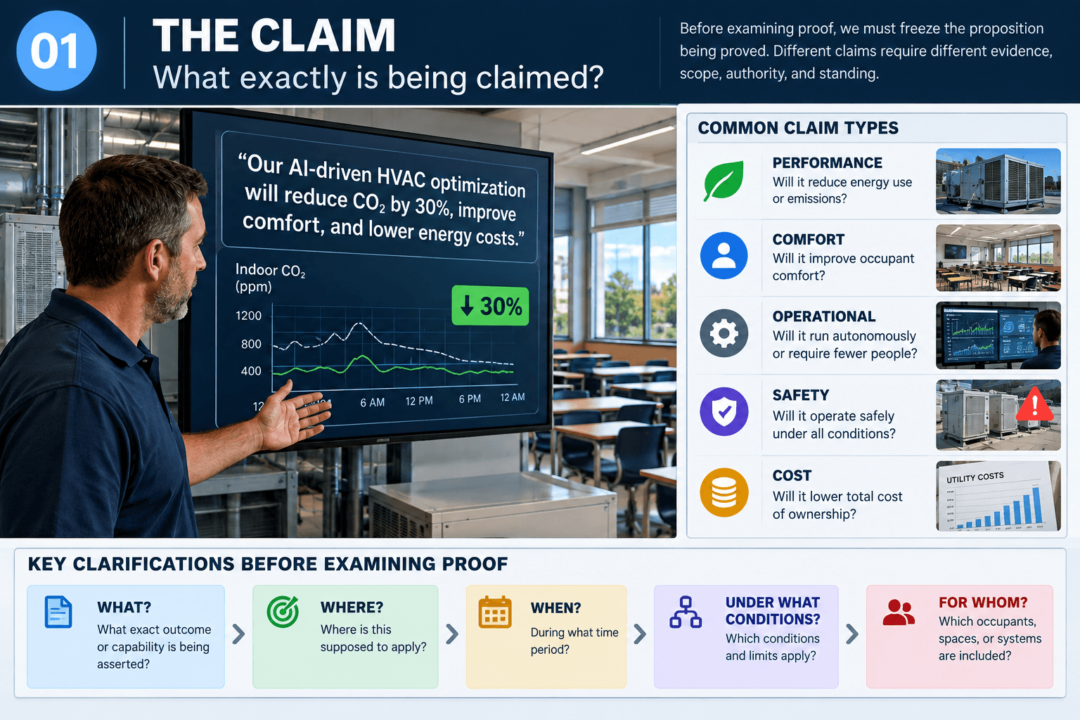 What exactly is being claimed?
